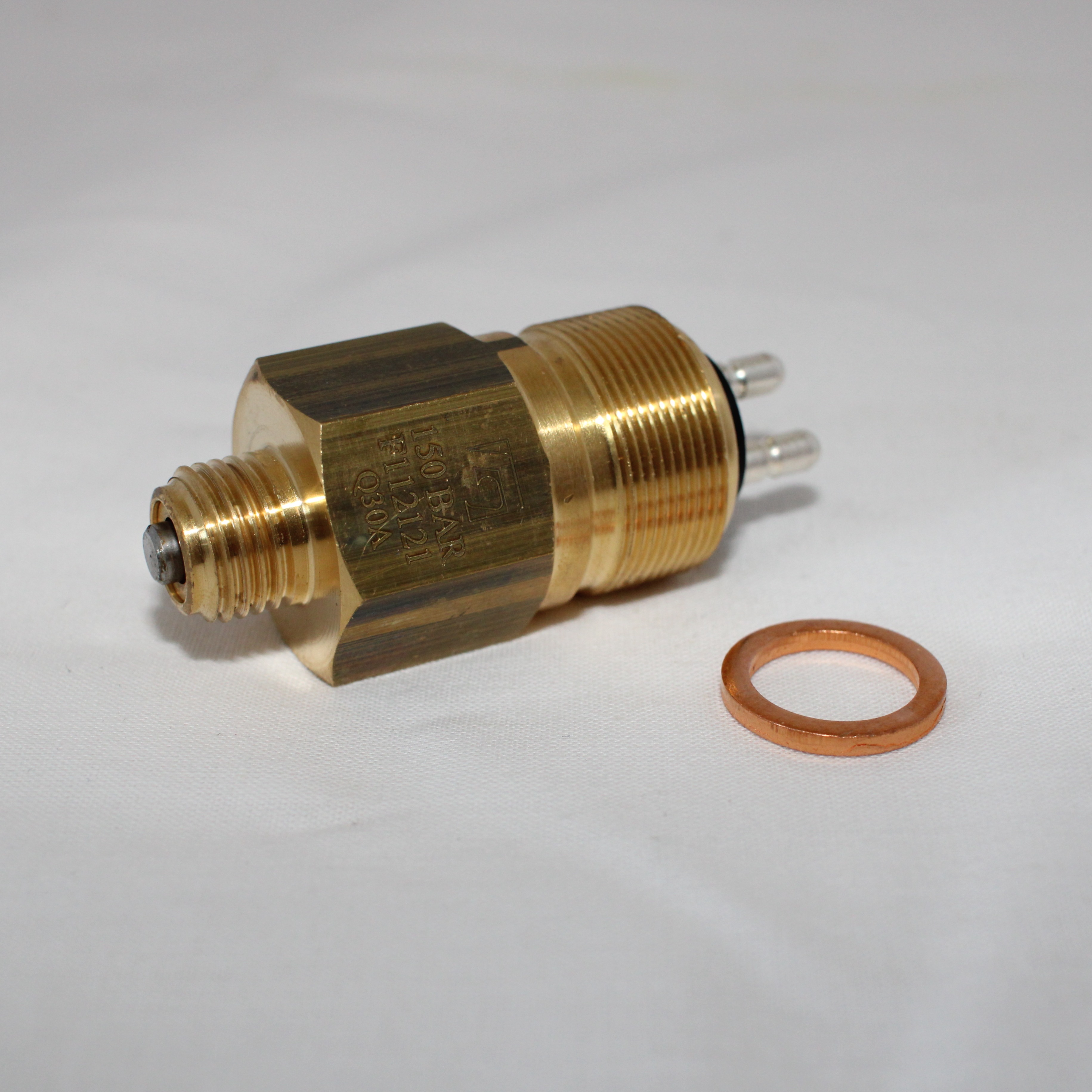 

Twin 2 pressostat m. rund stik - 150 bar