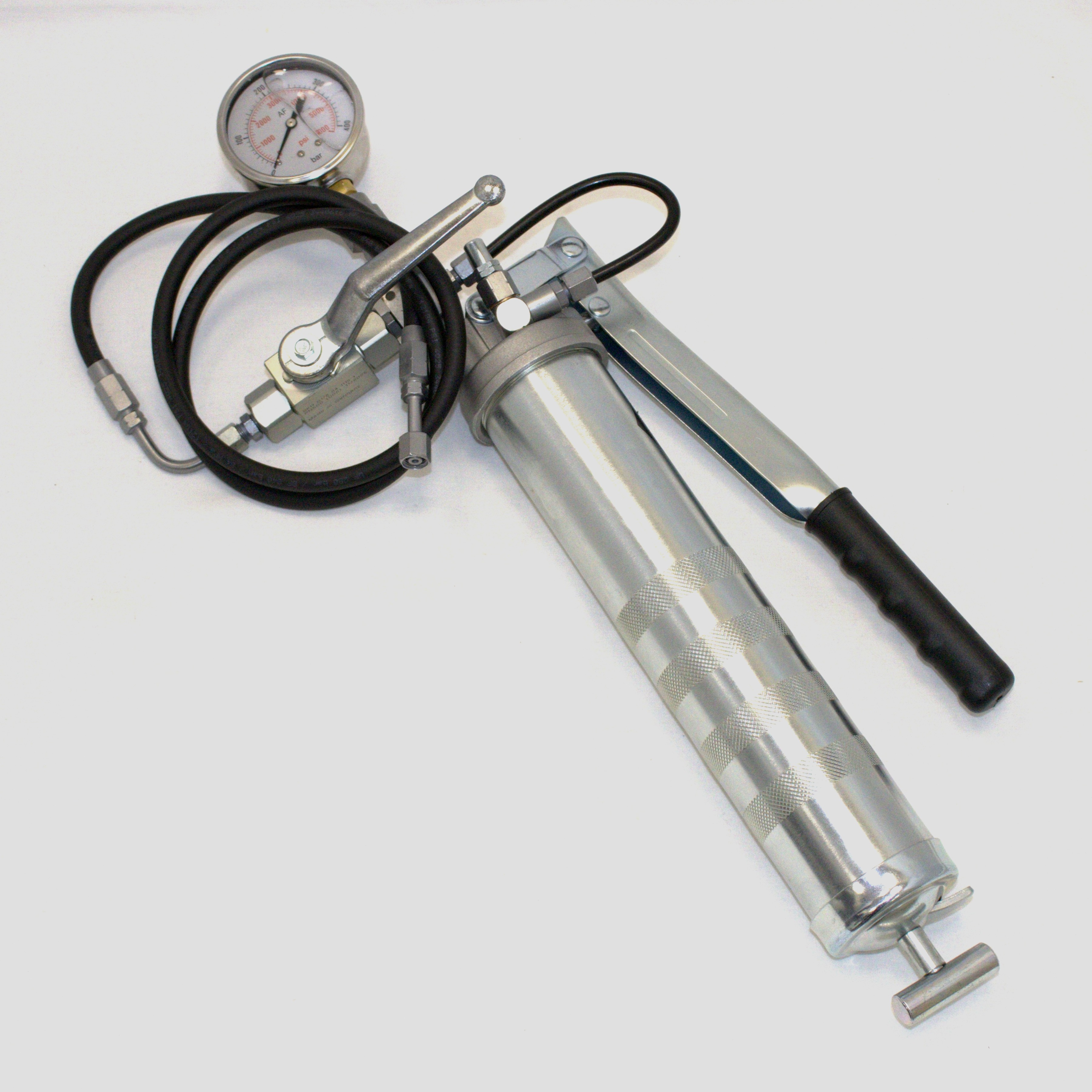 Håndsprøjte med manometer 400bar